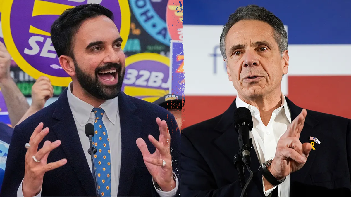 Zohran Mamdani and former Gov. Andrew Cuomo