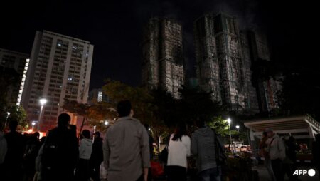 Hong Kong fire: Death toll rises to 94, with scores missing