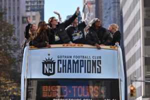 Gotham FC gets first-victory parade in NYC for national championship win