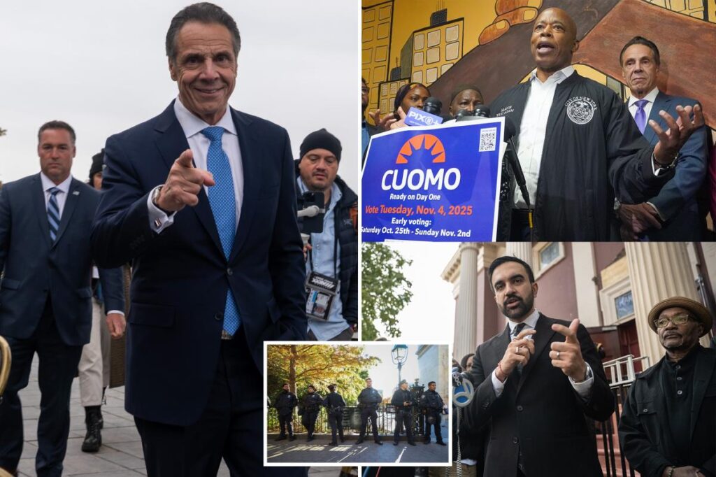 Cuomo praises Adams plan to hire 5K more NYPD cops and blasts Mamdani as ‘against’ the police