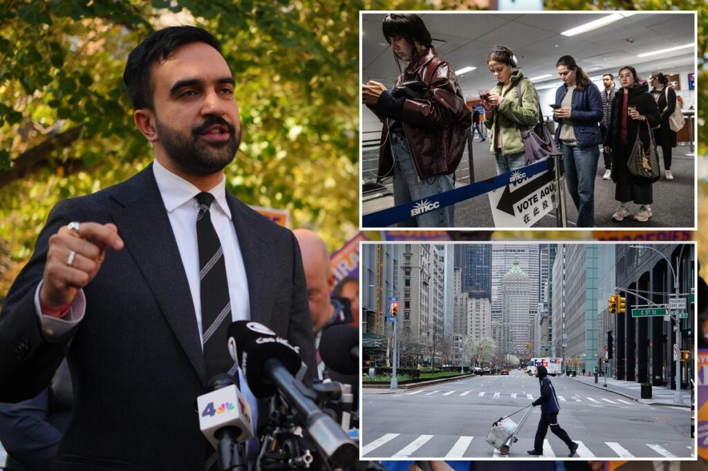 Nearly a million New Yorkers ready to flee NYC if Mamdani becomes mayor — possibly igniting mass exodus: poll Nearly a million New Yorkers ready to flee NYC if Mamdani becomes mayor — possibly igniting mass exodus: poll