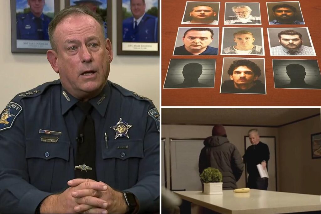 Accused predator jokes he doesn’t ‘want to see Chris Hansen’ — right before being confronted by him in sting Accused predator jokes he doesn’t ‘want to see Chris Hansen’ — right before being confronted by him in sting