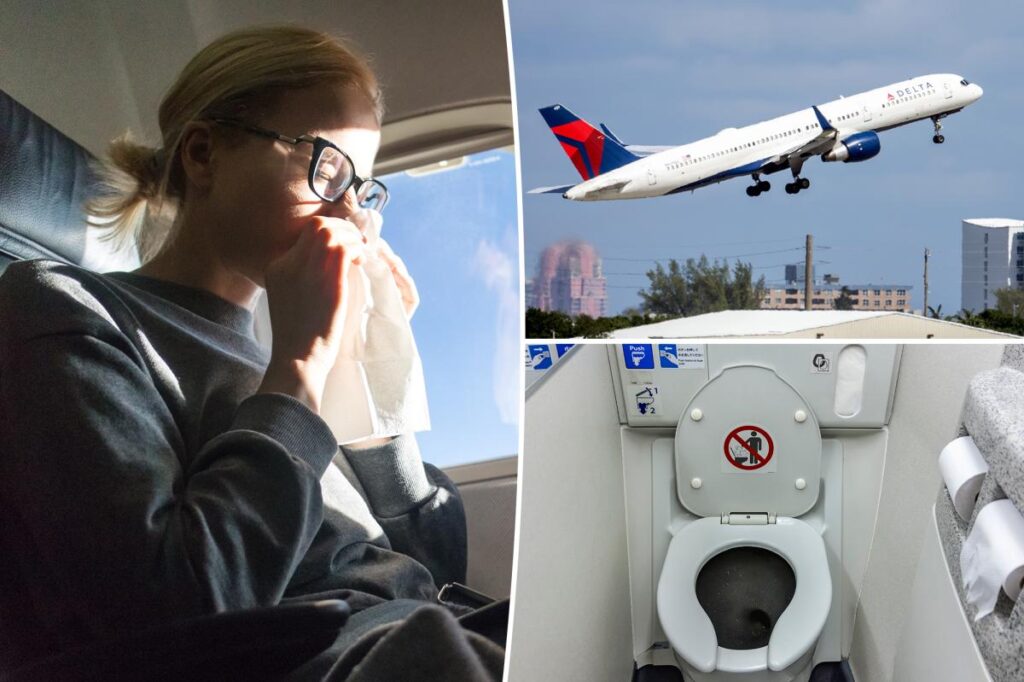 ‘Poop smears on the seat’: Delta reportedly apologizes after passenger endures cross-country flight next to ‘human biohazard’ ‘Poop smears on the seat’: Delta reportedly apologizes after passenger endures cross-country flight next to ‘human biohazard’