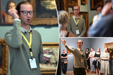 This art museum’s ‘grumpy guide’ treats visitors like crap — and they love it: ‘I try to make them feel as ignorant as possible’