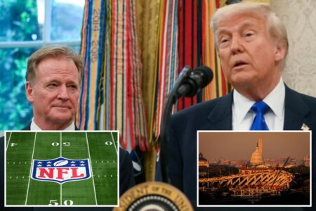 Trump wants Commanders’ new DC stadium named for himself