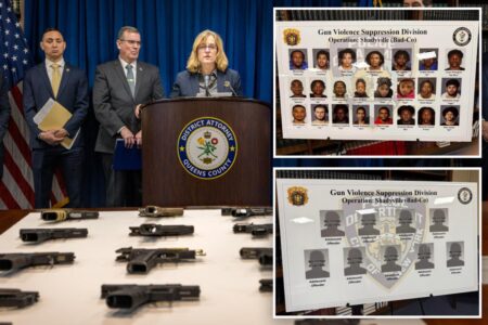 Bust of Queens’ ‘most violent gang’ takes down 32 baby-faced alleged members behind at least 13 murders