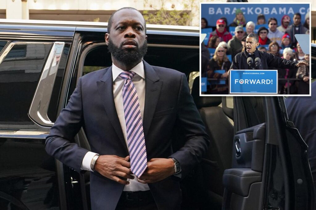Fugees rapper Pras Michel sentenced to 14 years in prison over illegal donations to Obama campaign Fugees rapper Pras Michel sentenced to 14 years in prison over illegal donations to Obama campaign