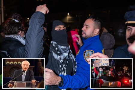 Exclusive | Shaken Holocaust-survivor rabbi of NYC synagogue targeted by anti-Israel rally worries what could have happened without cops