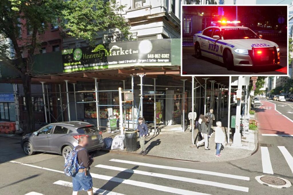 Deli worker in posh NYC nabe arrested for throwing knife at ‘aggressive’ intruder: ‘He was trying to protect the business’ Deli worker in posh NYC nabe arrested for throwing knife at ‘aggressive’ intruder: ‘He was trying to protect the business’