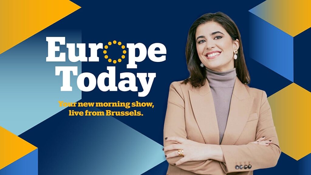Meet the co-anchor of Euronews’ morning show Europe Today, Maria Tadeo