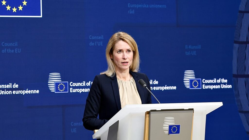 Russia paying ‘lip service’ to Trump with new peace plan, Kallas warns