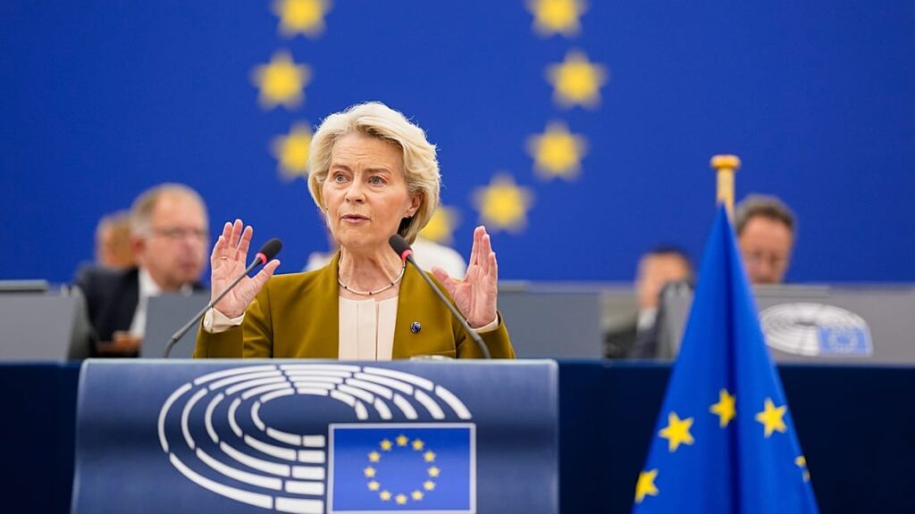 ‘Europe must keep pressure on Russia’, von der Leyen says