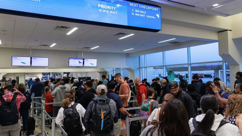 White House says ‘thank a Democrat’ for weekend airport delays as government shutdown drags on