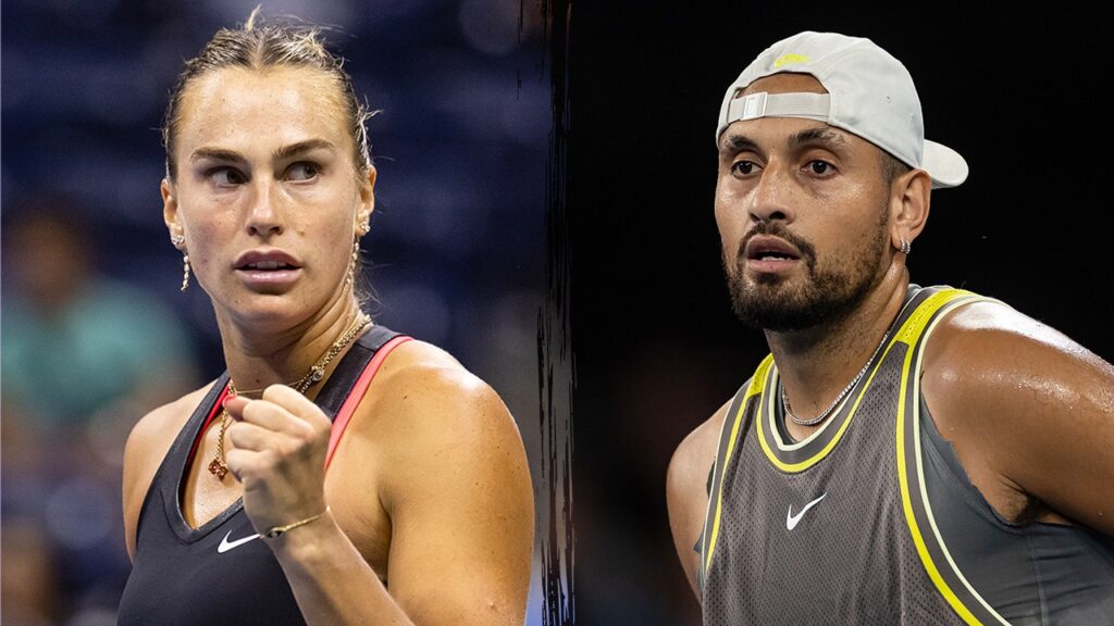 Aryna Sabalenka to face Nick Kyrgios in Battle of the Sexes tennis showdown Aryna Sabalenka to face Nick Kyrgios in Battle of the Sexes tennis showdown