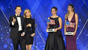 Oregon athletes win ‘Most Valuable Patriot’ award after refusing to share podium with trans competitor