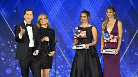 Oregon athletes win ‘Most Valuable Patriot’ award after refusing to share podium with trans competitor