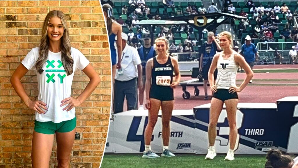 Oregon girls who protested trans athlete at track and field medal podium score legal win in lawsuit Oregon girls who protested trans athlete at track and field medal podium score legal win in lawsuit