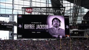 Drunk driver pleads guilty to crash that killed Vikings’ Khyree Jackson