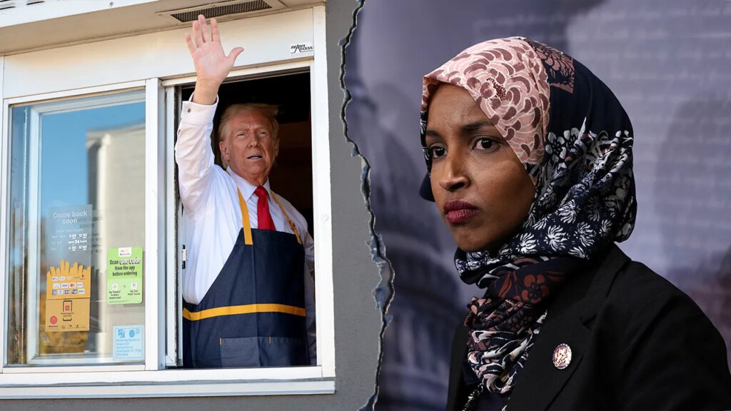 White House taunts Ilhan Omar with McDonald’s photo, suggests she can go back to Somalia