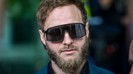 Neo-Nazi leader taken into custody by AFP after anti-Jewish rally