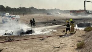 Fighter jet crashes at Dubai Air Show, pilot dead