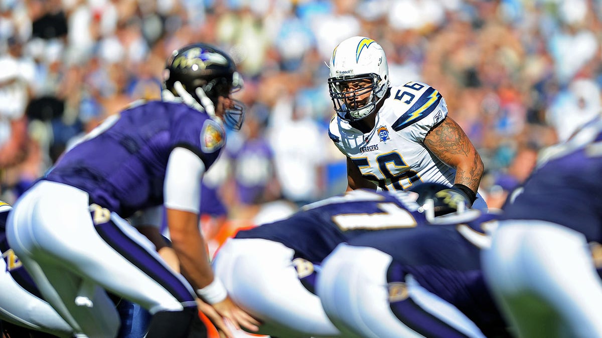 Shawne Merriman vs Ravens