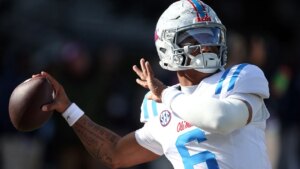 Mississippi State fans stole Ole Miss star’s jerseys before rivalry game, coach Lane Kiffin says