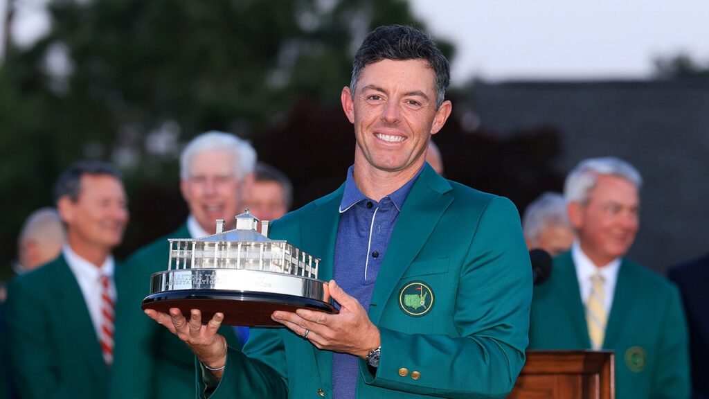 Rory McIlroy says he told wife to ‘punch’ him if he ever complained about wearing Masters green jacket Rory McIlroy says he told wife to ‘punch’ him if he ever complained about wearing Masters green jacket