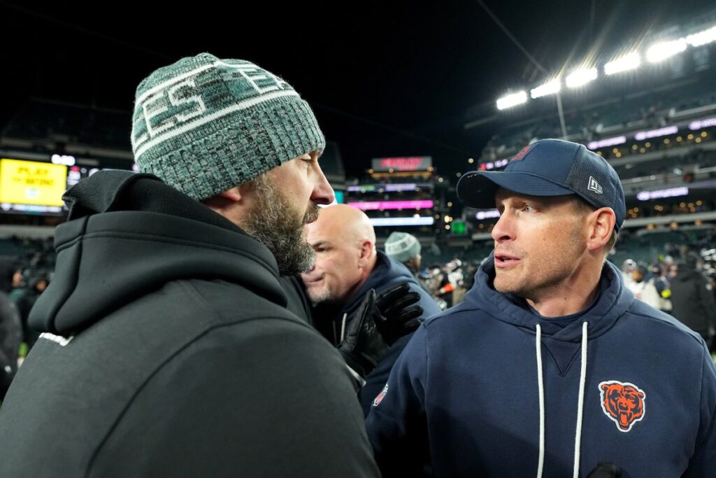 Bears’ Ben Johnson Has Strong Message After Black Friday Win Over Eagles