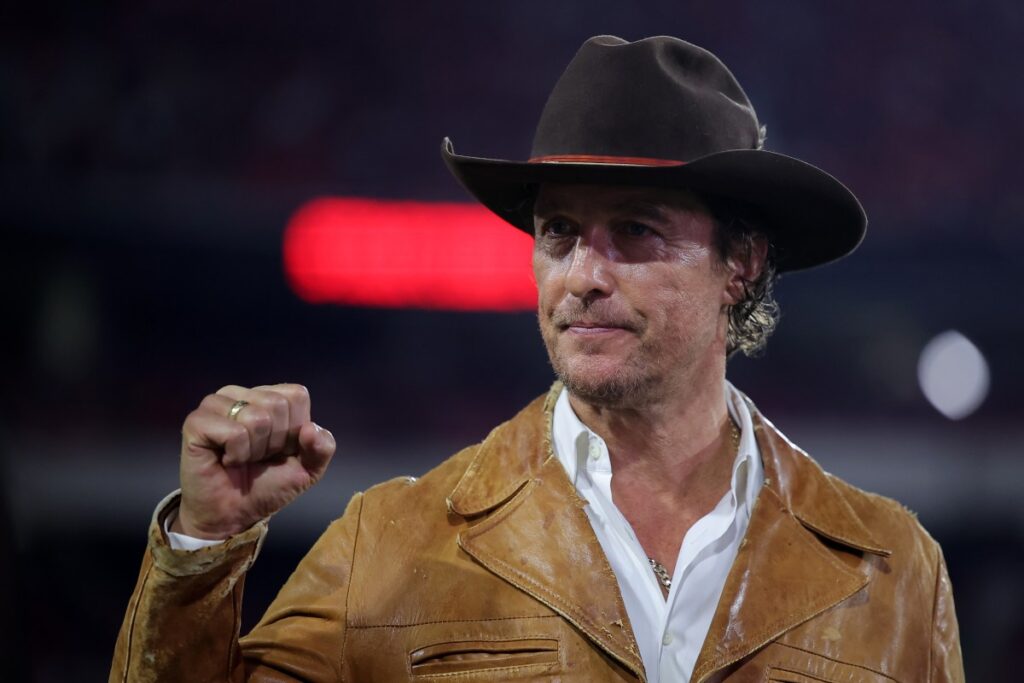Matthew McConaughey Has Message for Arch Manning, Texas After A&M Upset