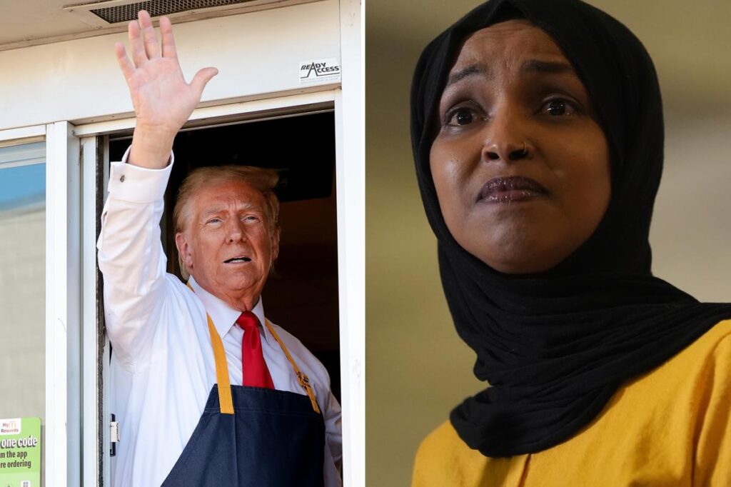 White House taunts Ilhan Omar with McDonald’s photo, suggests she can go back to Somalia