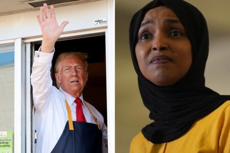 White House taunts Ilhan Omar with McDonald’s photo, suggests she can go back to Somalia