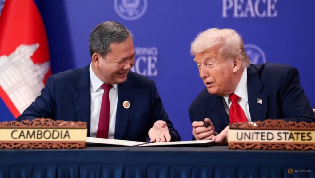 US lifts arms embargo on Cambodia after Trump oversees ceasefire deal US lifts arms embargo on Cambodia after Trump oversees ceasefire deal