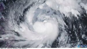 Philippines warns of deadly storm surges as massive Typhoon Fung-wong nears super typhoon strength