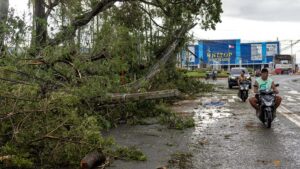 Weakening Typhoon Fung-wong exits Philippines after displacing 1.4 million