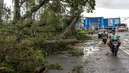 Weakening Typhoon Fung-wong exits Philippines after displacing 1.4 million