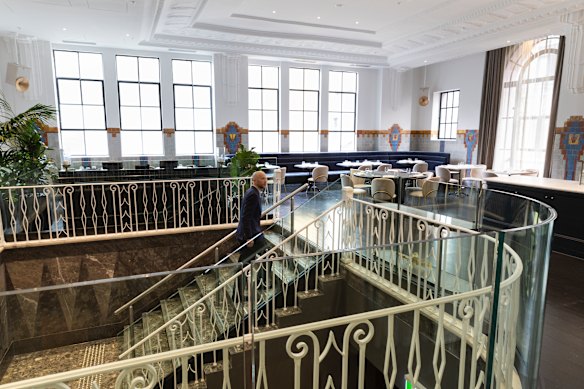 Rodd & Gunn’s Lodge Restaurant is an extension of the retail experience at the store. 