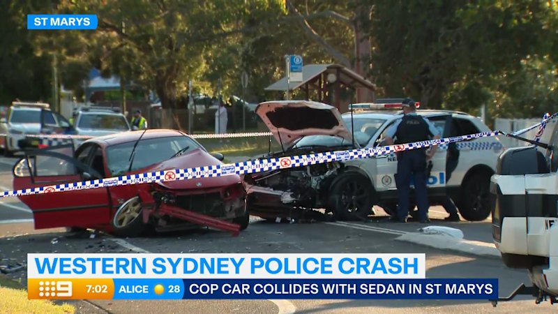 Police involved in head-on collision in Sydney’s west Police involved in head-on collision in Sydney’s west