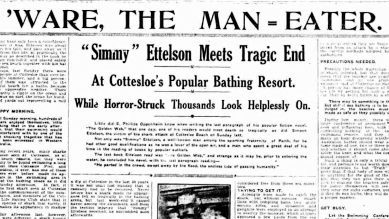American travels to Perth to remember shark attack victim relative American travels to Perth to remember shark attack victim relative