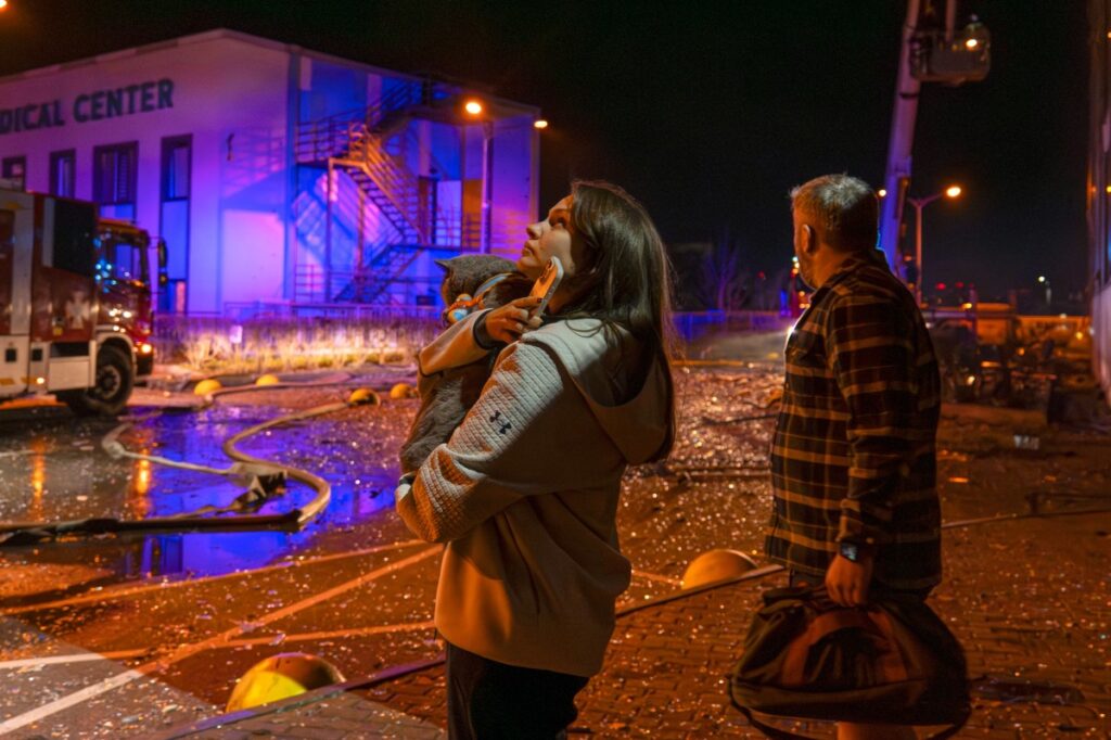 Russia Attacks Ukraine’s Capital Hours After Trump Teases Hope for Peace