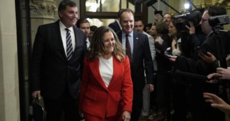 Freeland to move to U.K. for CEO job at Rhodes Trust