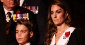 Prince George, 12, Joins Mom Kate Middleton at the Festival of Remembrance Service for the 1st Time