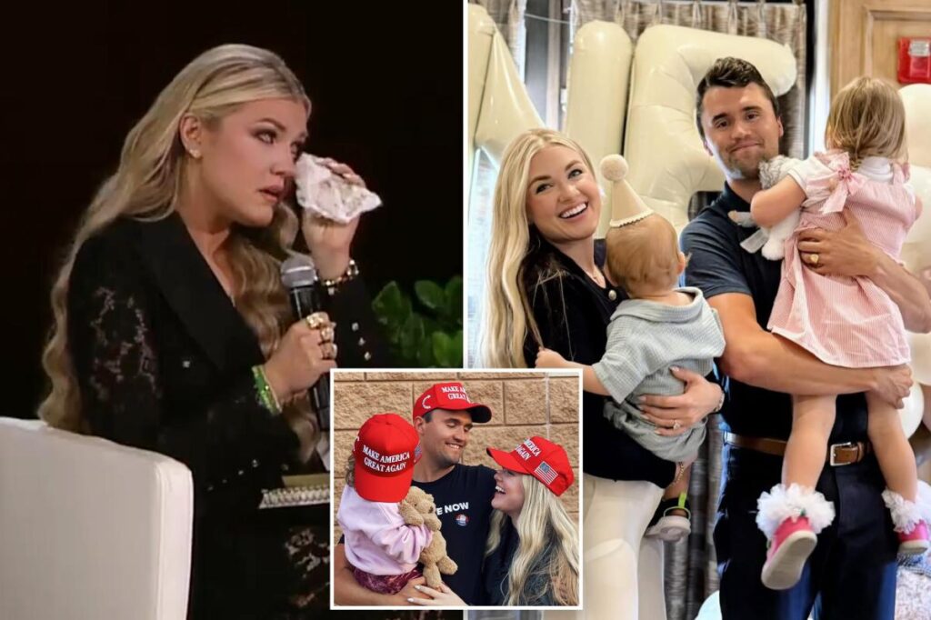 Erika Kirk reveals she prayed she was pregnant when her husband, Charlie, was assassinated