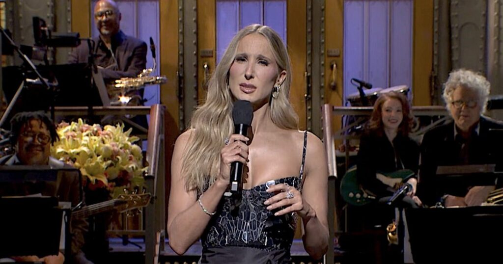 Nikki Glaser Faces Backlash from ‘Saturday Night Live’ Viewers Over Sex Trafficking Jokes in Monologue Nikki Glaser Faces Backlash from ‘Saturday Night Live’ Viewers Over Sex Trafficking Jokes in Monologue