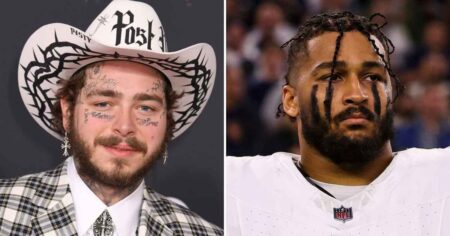 Post Malone Honors Marshawn Kneeland in Halftime Performance at Chiefs vs. Cowboys Thanksgiving Game