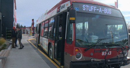 Annual Stuff A Bus helps address growing need at Calgary Food Bank