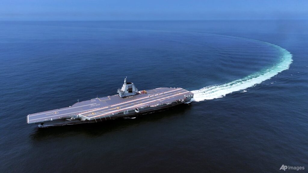 China’s third aircraft carrier, the Fujian, enters service China’s third aircraft carrier, the Fujian, enters service