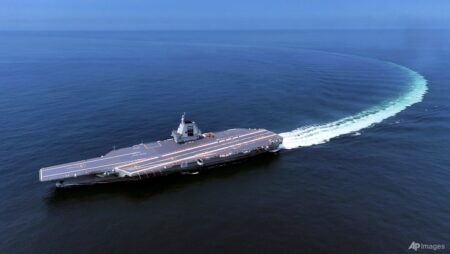 China’s third aircraft carrier, the Fujian, enters service