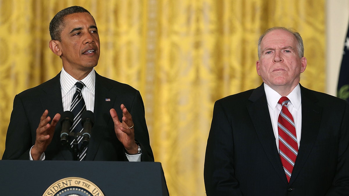 Barack Obama with John Brennan