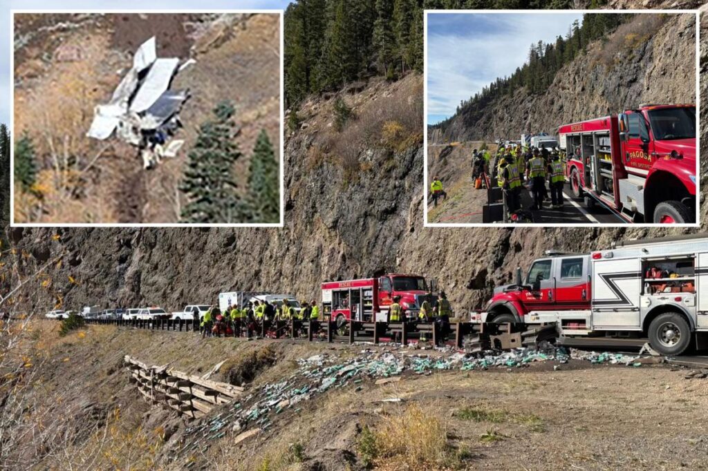 NY trucker, 23, killed after semi-trailer flies over edge of mountain pass in Colorado NY trucker, 23, killed after semi-trailer flies over edge of mountain pass in Colorado